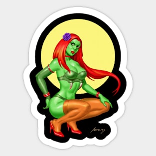 Snake Woman Sticker